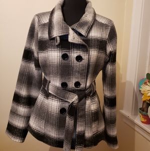 Discovery Clothing - Double-breasted peacoat for women Size Large